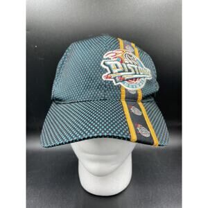 Vtg Detroit Pistons Hat 90’s Black Netted Logo NBA Strapback Drew Pearson